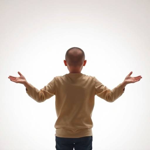 Accessibility icon depicting a person with open arms.