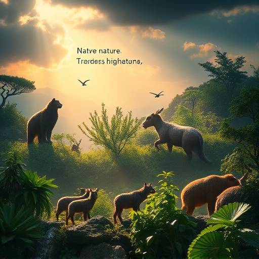 Poster for 'Our Planet', a nature documentary series narrated by David Attenborough