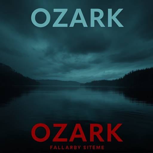 Poster for 'Ozark', a crime drama about money laundering in the Ozarks